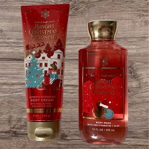 Bath and Body Works Bright Christmas Morning 2 Piece Set